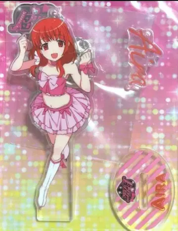 프리티 리듬 아이라 아크릴 스탠드 키링 일부 누락