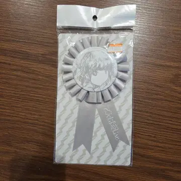 로제트 캔뱃지 아이자와 리사 (화이트) 덴파구미.inc x 아이 마돈나