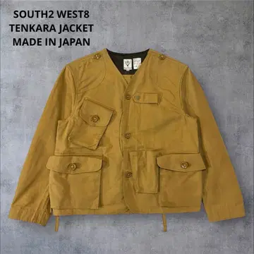 SOUTH2 WEST8 일본제 텐카라 자켓 네펜데스 카멜 XS