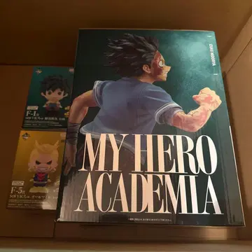 제일복권 히로아카 이어지는 마음 C상 미도리야 이즈쿠 힘내라 데쿠 피규어