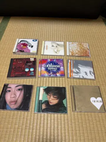 우타다 히카루 T.M.Revolution 외 CD 9장 세트 묶음 판매