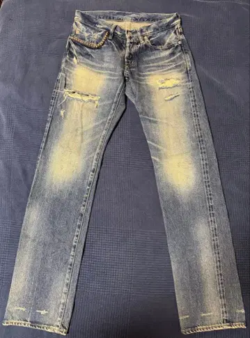 HYSTERIC GLAMOUR 크러쉬 데님