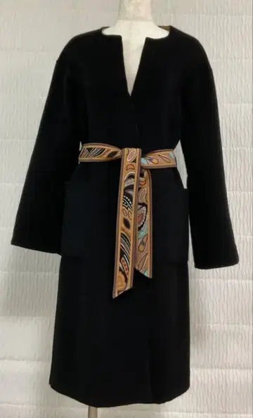 LEONARD 레오나르 롱 코트 리버서블 사이즈 1