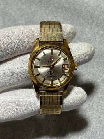 RADO 자동 와인딩 시계 실버 골드