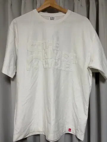 KINASHI CYCLE 로고 T셔츠 화이트