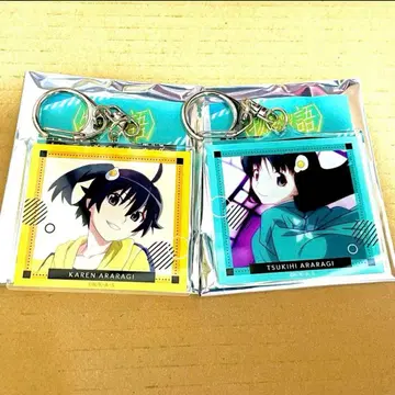 모노가타리 시리즈 아크릴 키링 아라라기 츠키히 카렌 세트