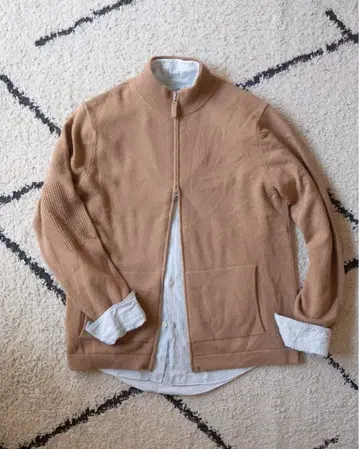 00s 베네통 캐시미어 니트 자켓