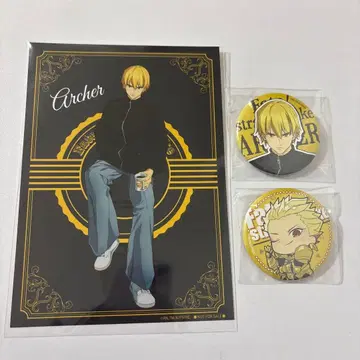 Fate 길가메쉬 캔뱃지 특전