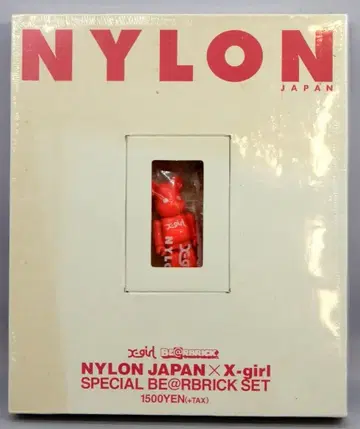 메디콤토이 베어브릭 100% X-girl x 나일론재팬