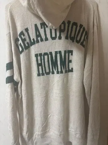 GELATOPIQUE 후드 부착 집업 후드티