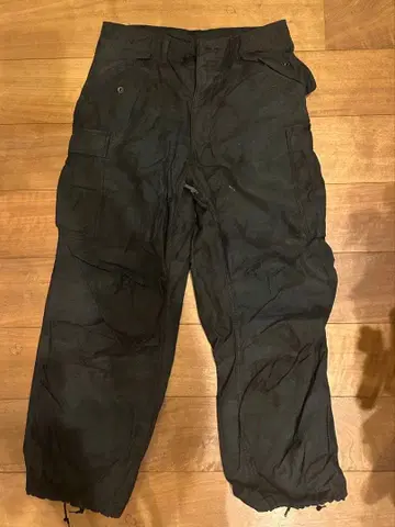 WAIPER 우드랜드 카모 카고 팬츠 블랙 계열