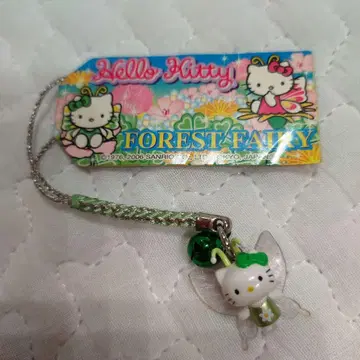 헬로키티 지역 한정 키티 스트랩 FOREST FAIRY 포레스트 페어리