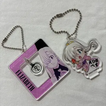 일곱개의 대죄 아크릴 키링 엘리자베스