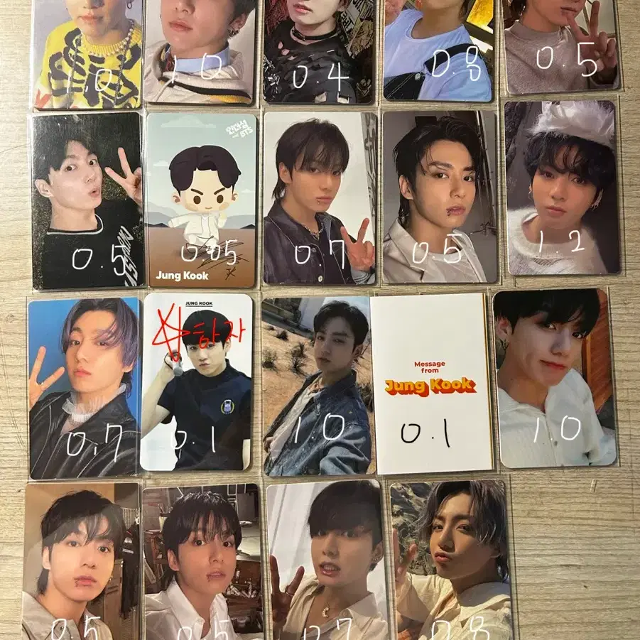 Bts jungkook Never Let Go Never Let Go 3 photocards | Bunjang Global