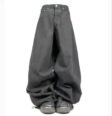 Paradox Paris BIG BAGGY BLACK DENIM