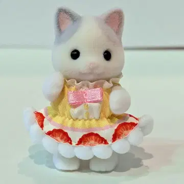 에포크 실바니안 패밀리 아기 케이크 파티 시리즈 라떼 고양이 아기