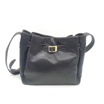 BALLY 여성용 가죽 복조리 숄더백