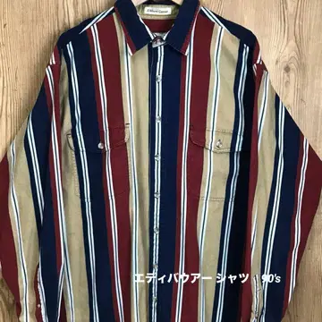 Elkborn Canvas 에디바우어 스트라이프 셔츠