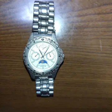 ALBA CARIB 쿼츠 손목시계 스테인리스