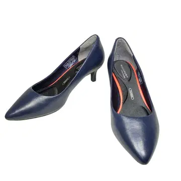 미사용급 락포트 H79439 네이비 22.5cm 힐 펌프스
