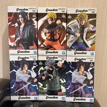 새상품 NARUTO 질풍전 Grandista 6체 세트