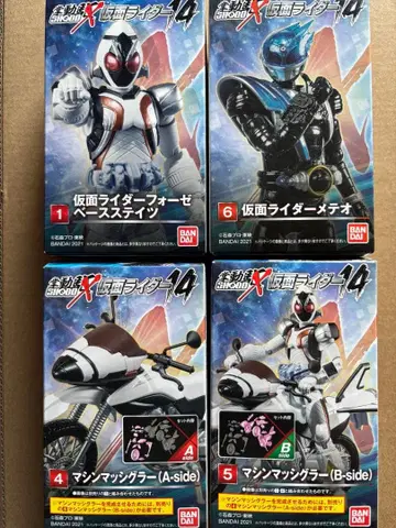 쇼도X 가면라이더 14 포제 메테오 머신매시글러 SHODO