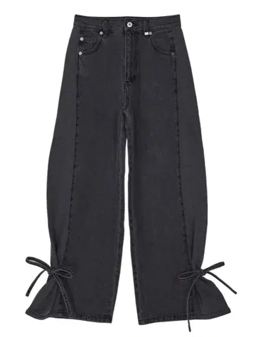 SIDE SWITCH 2WAY RIBBON DENIM PANTS