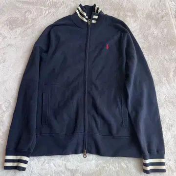 폴로 랄프로렌 니트 지퍼 자켓 네이비 M-L 상당
