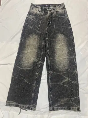 [ JADED LONDON ] W28 와이드 데님 와이드 팬츠 스트릿