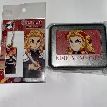 귀멸의 칼날 렌고쿠 쿄쥬로 AGF 캔 스티커 세트 목찰 장식