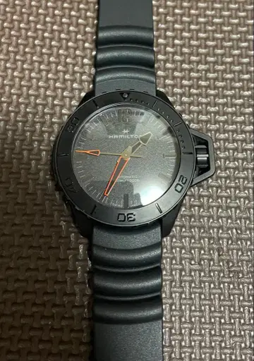 해밀턴 자동 와인딩 카키 네이비 오픈 워터