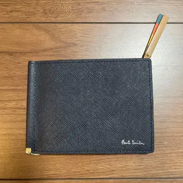 폴 스미스 브라이트 스트라이프 플라 머니클립