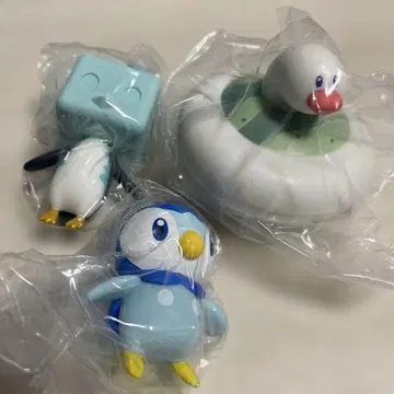 포켓몬 퐁당 마스코트 컬렉션 팽도리, 얼음큐, 물디그다