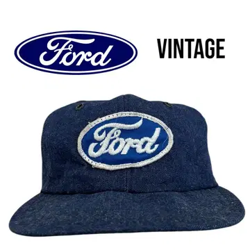 80s USA제 FORD 포드 데님 트래커 캡 와펜
