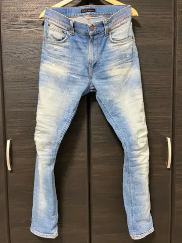 NUDIE JEANS LEAN DEAN BROKENSUMMER