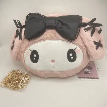 GRL 마이멜로디 심야의 멜로쿠로 산리오 숄더백 파우치 2way