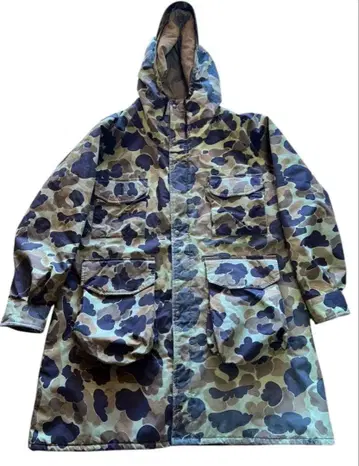 80s 카벨라스 카모 고어텍스 마운틴 후드티 자켓