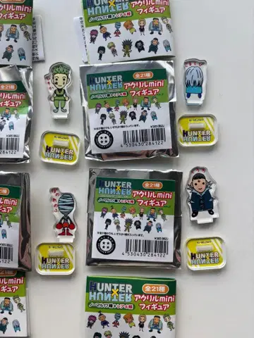 헌터헌터 아크릴 mini 피규어 클로로 히소카 코르토피 보노레노