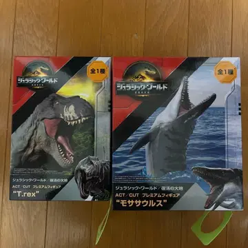 쥬라기 월드 부활의 대지 ACT/CUT 프리미엄 피규어 2종 세트