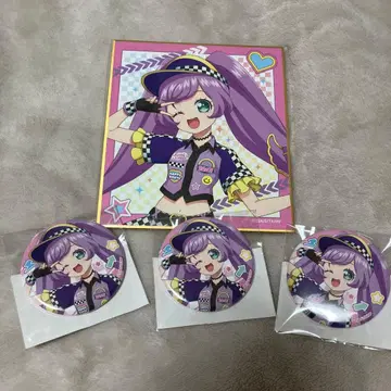 프리파라 마루쿠지 라라 색지 캔뱃지