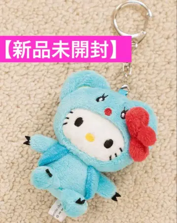 로리즈팜 헬로키티 andST 봉제 인형 키링 조이