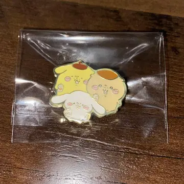 치이카와 산리오 핀즈 핀 배지 밤만쥬 푸딩 시나몬