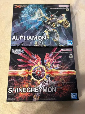 알파몬 샤인그레이몬 프라모델 세트 판매 최종 가격 인하