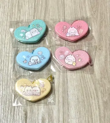 포메라니안모찌 하트 거울 참 컴플리트 세트