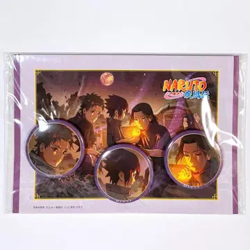 나루토 2023 AUTUMN 배지 세트 사스케&이타치&시스이 미개봉