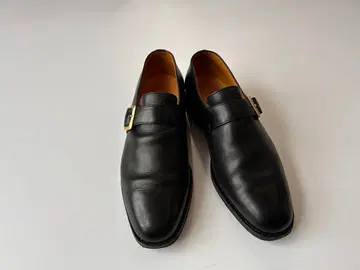 DREADNOUGHT 몽크 스트랩 신발 25.5EEE 가죽 일본제