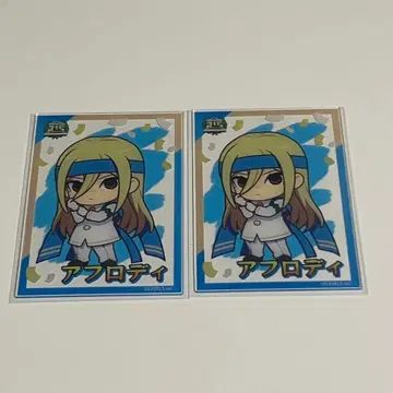 이나즈마 일레븐 온리샵 아프로디 아크릴 카드 2장
