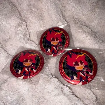 해즈빈 호텔 애니메이트 카페 아니카페 알래스터 캔뱃지 SD 3개