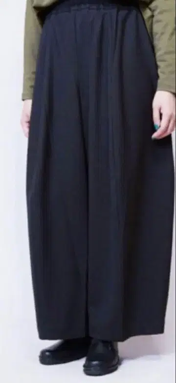 entwa SASHIKO 와이드 팬츠 size2 롱 Naot 새상품급