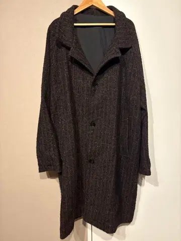 ArchSapporo 피셔맨 코트 도네갈 트위드